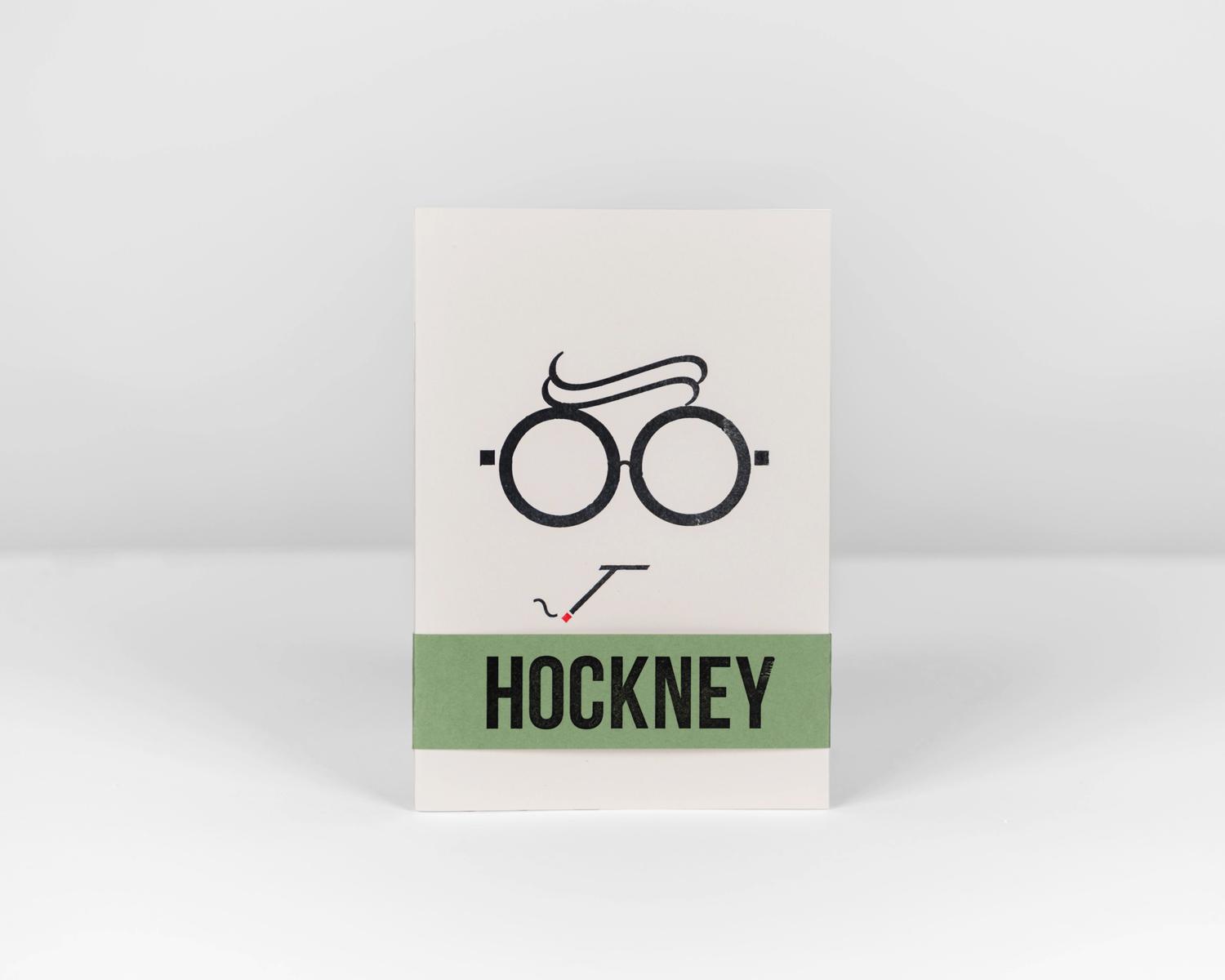 Hockney Arty types notebook